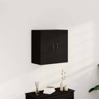 Armario de pared roble negro 60x31x60 cm madera de ingeniería