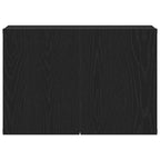 Mueble de TV roble negro 60x30x41 cm madera de ingeniería