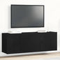 Muebles de TV 2 piezas Roble negro 120x30x41 cm Madera de ingeniería