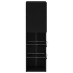 Conjunto de mueble de TV 2 pcs Roble Negro 30,5 x 30 x 102 cm