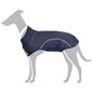 Chubasquero para perros con bandas reflectantes amarillo 2XL