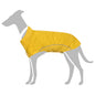 Chubasquero para perros con bandas reflectantes amarillo 2XL