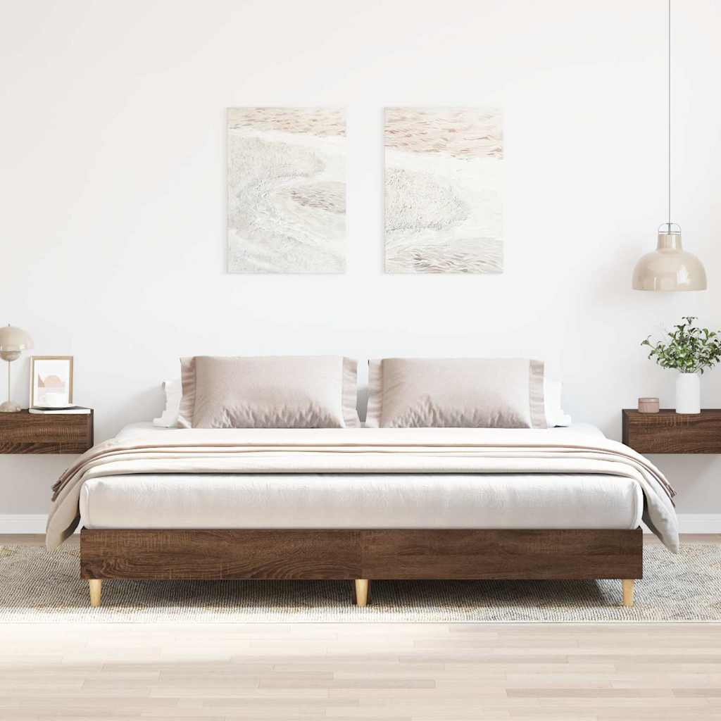 Estructura de cama sin colchón madera maciza pino 75x190 cm