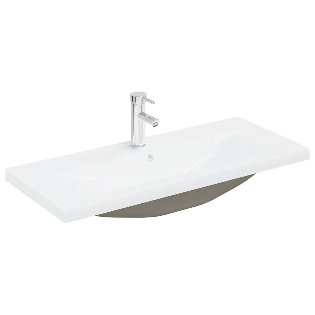 Juego de muebles de baño 3 piezas madera ingeniería envejecida