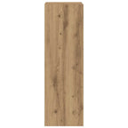 Muebles de TV de pared 3 uds madera ingeniería roble artesanal