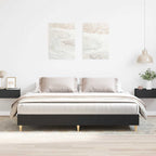 Cama con cabecero madera de ingeniería blanca 90x190 cm