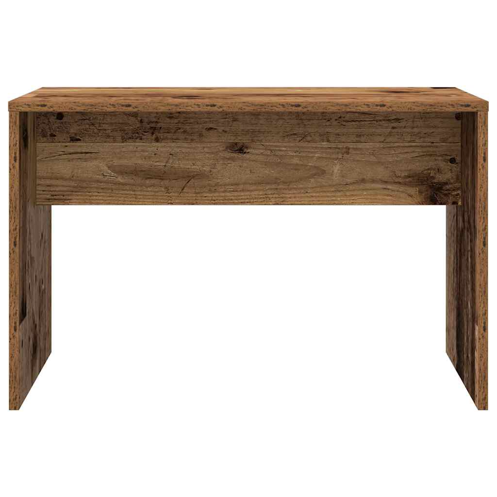Juego de tocador con LED madera contrachapada madera vieja