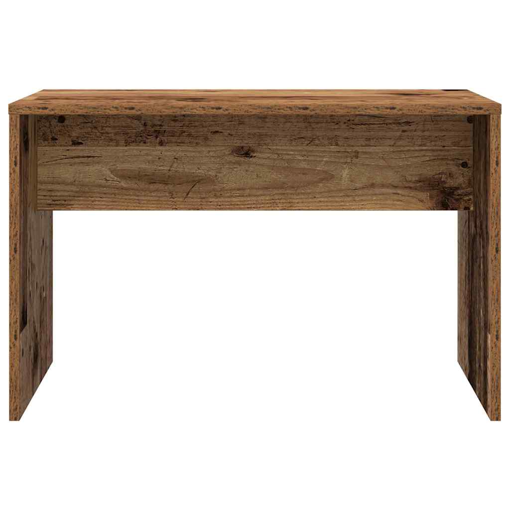 Juego de tocador con LED madera contrachapada madera vieja