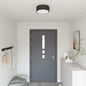 Ceiling light with spotlights 30 x 30 x 13.5 cm fabric