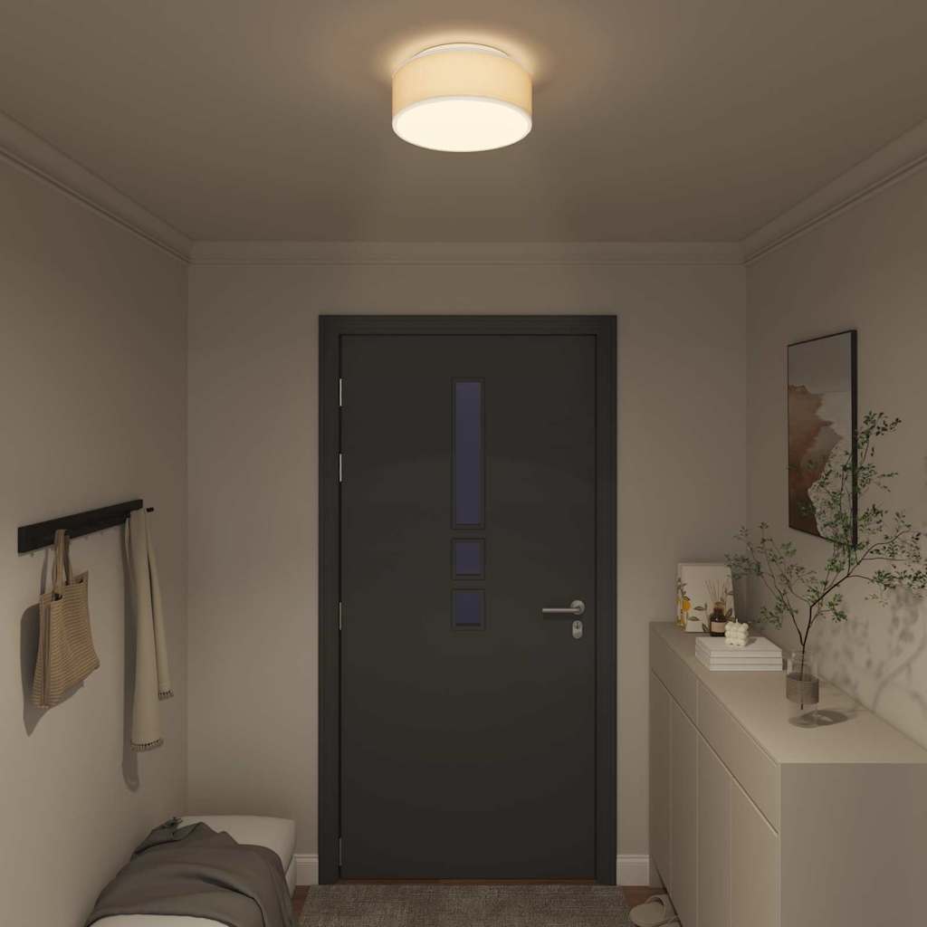 Lámpara de techo con focos 30 x 30 x 13,5 cm tela