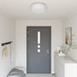 Ceiling light with spotlights 30 x 30 x 13.5 cm fabric