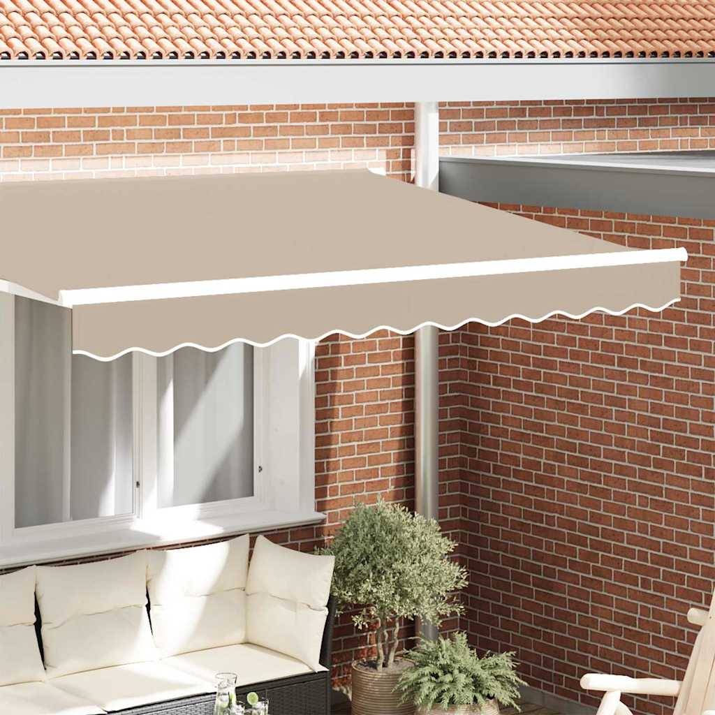 Repuesto de volantes para toldo Antracita y Blanco 2,5 m