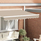 Substituição de folhos para toldo Antracite e Branco 2,5 m