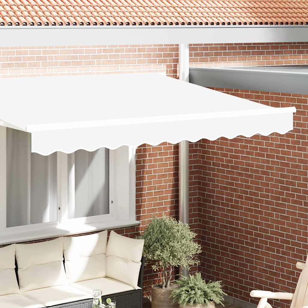 Repuesto de volantes para toldo Antracita y Blanco 2,5 m