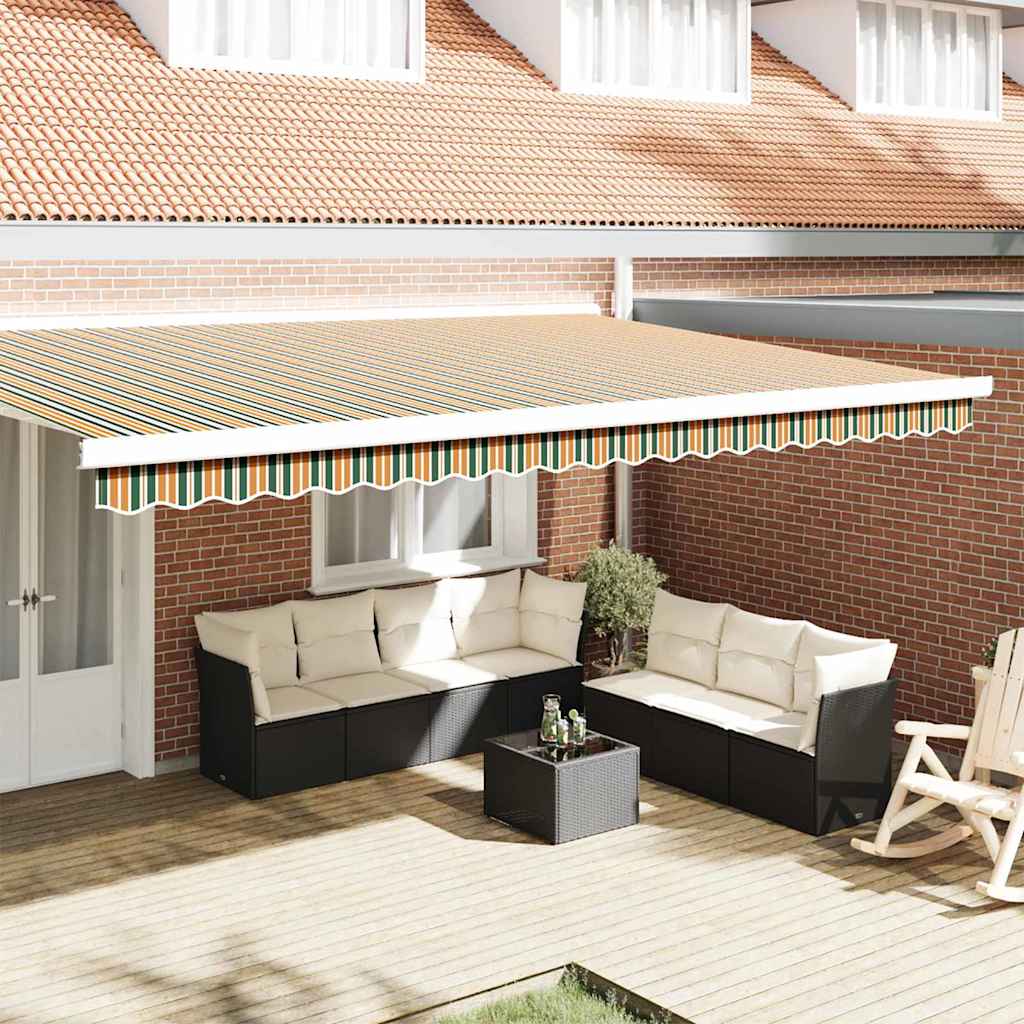 Repuesto de volantes para toldo Antracita y Blanco 2,5 m