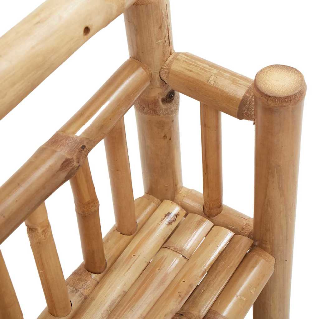 Estante de pared con estante Natural 40 x 13 x 44 cm Bambú