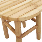 Taburete Bambú Natural 30 x 30 x 36 cm Bambú