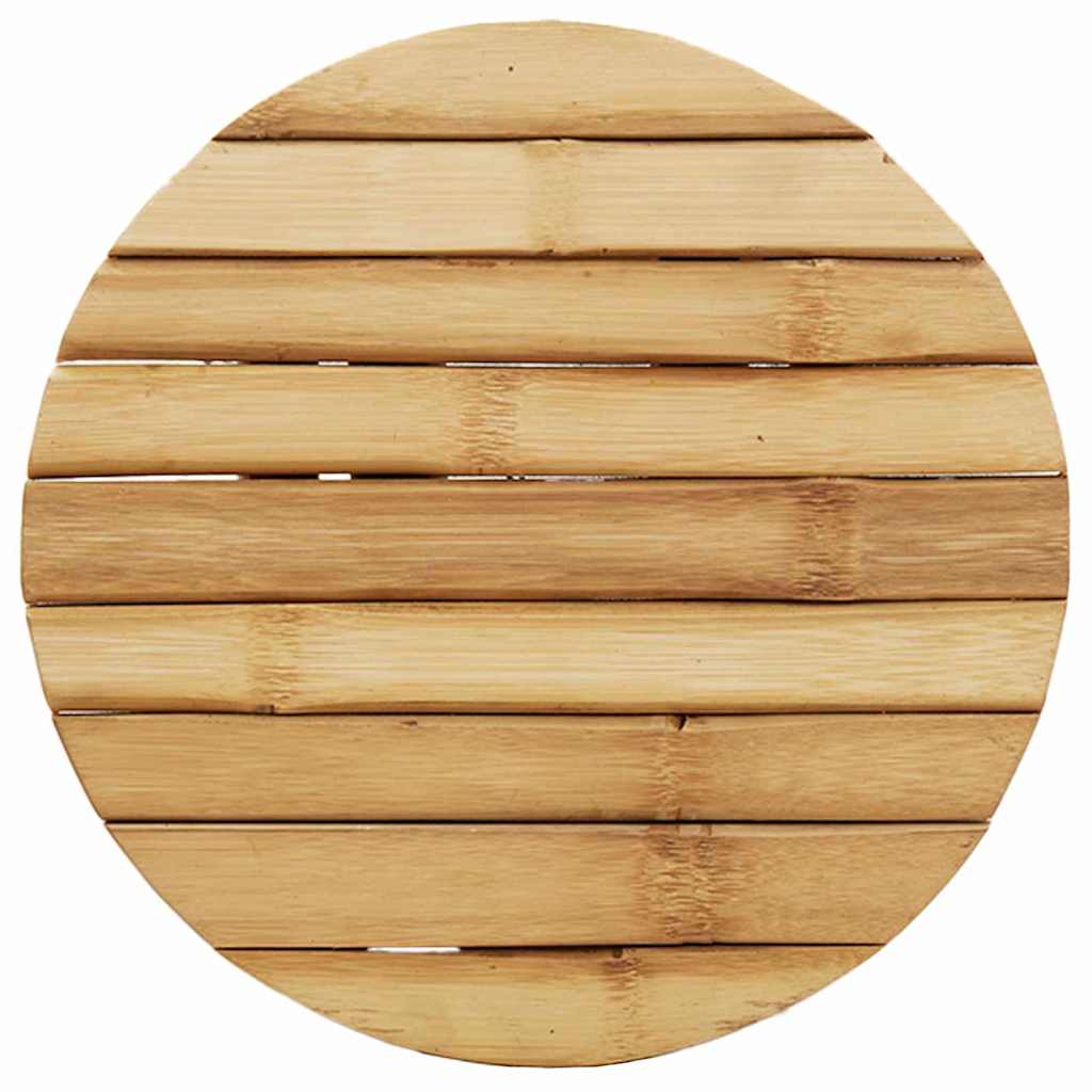 Taburete Bambú Natural 30 x 30 x 36 cm Bambú