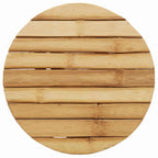 Taburete Bambú Natural 30 x 30 x 36 cm Bambú