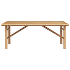 Mesa de Café Marrón 110 x 50 x 43 cm Bambú