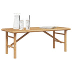 Mesa de Café Marrón 110 x 50 x 43 cm Bambú