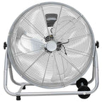 Ventilador de tambor Plateado 73 x 42 x 70 cm Aluminio