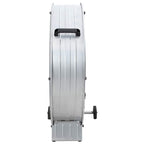 Ventilador de tambor Plateado 79 x 37 x 82 cm Aluminio