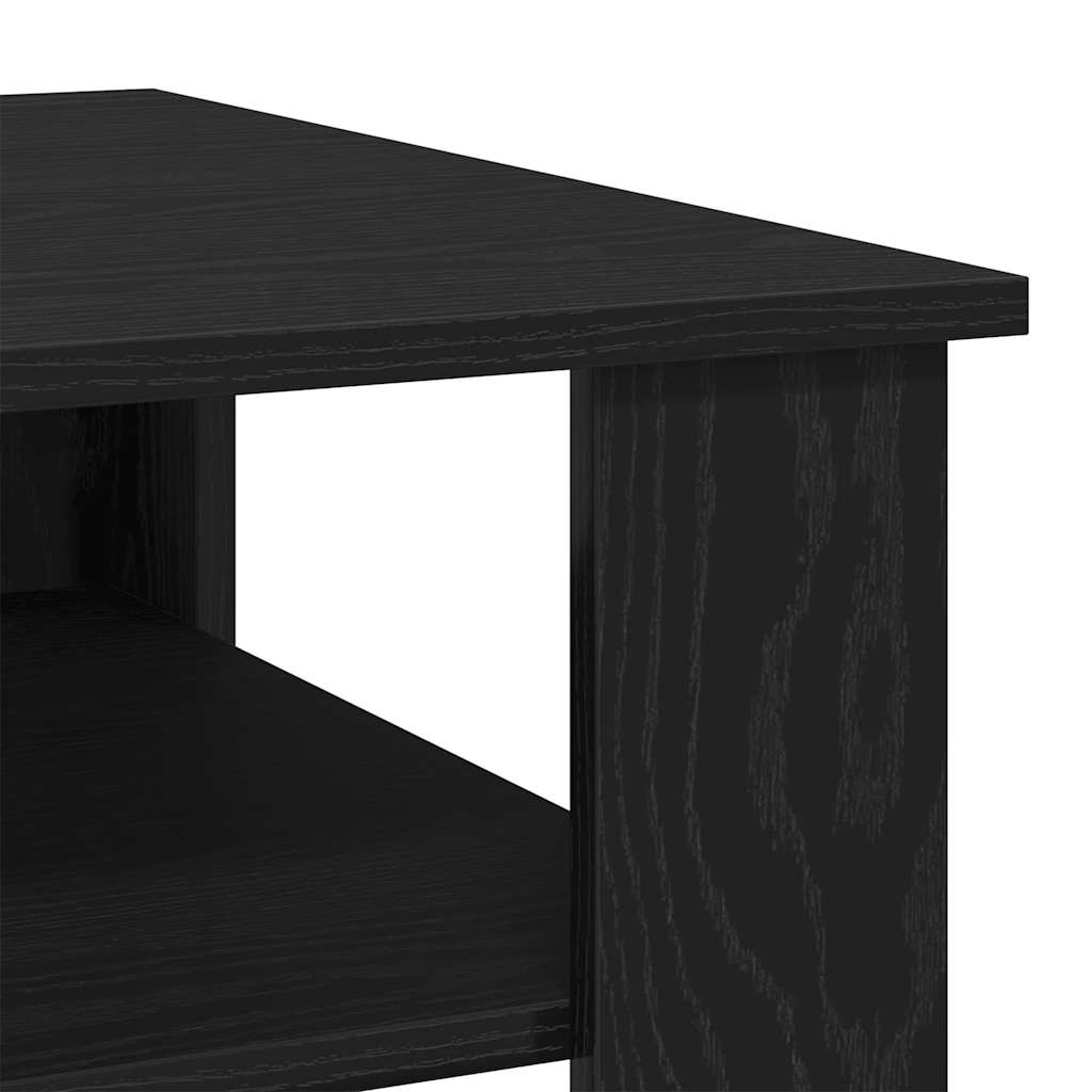 Mesa de Café Roble Negro 60 x 60 x 42 cm Madera de ingeniería