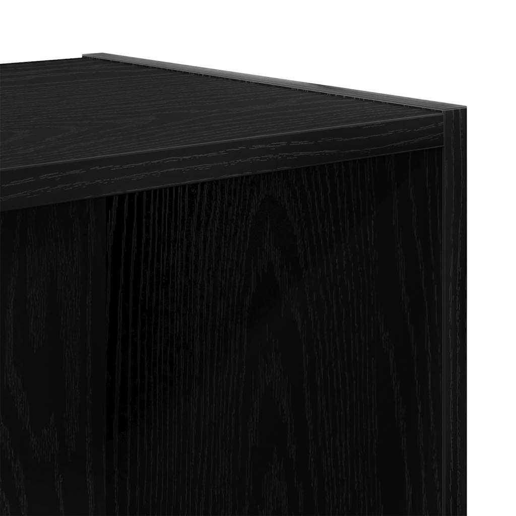 Librería Roble Negro 143 x 30 x 36 cm Madera de ingeniería