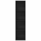 Librería Roble Negro 143 x 30 x 36 cm Madera de ingeniería
