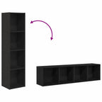 Librería Roble Negro 143 x 30 x 36 cm Madera de ingeniería