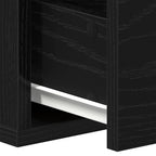 Mueble de pared con cajón Roble Negro 60 x 26 x 18,5 cm