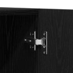 Armario Roble Negro 90 x 52 x 200 cm Madera contrachapada