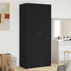 Armario Roble Negro 90 x 52 x 200 cm Madera contrachapada