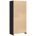 Armario Roble Negro 90 x 52 x 200 cm Madera contrachapada