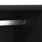 Armario Roble Negro 80 x 52 x 180 cm Madera contrachapada