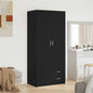 Armario Roble Negro 80 x 52 x 180 cm Madera contrachapada