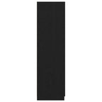Armario Roble Negro 80 x 52 x 180 cm Madera contrachapada