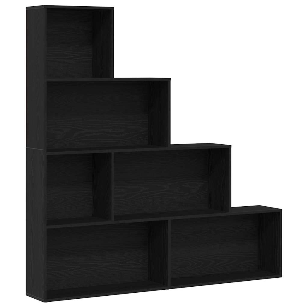 Estantería para libros Roble Negro 155 x 24 x 160 cm