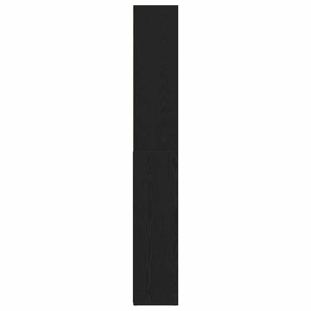 Estantería para libros Roble Negro 155 x 24 x 160 cm