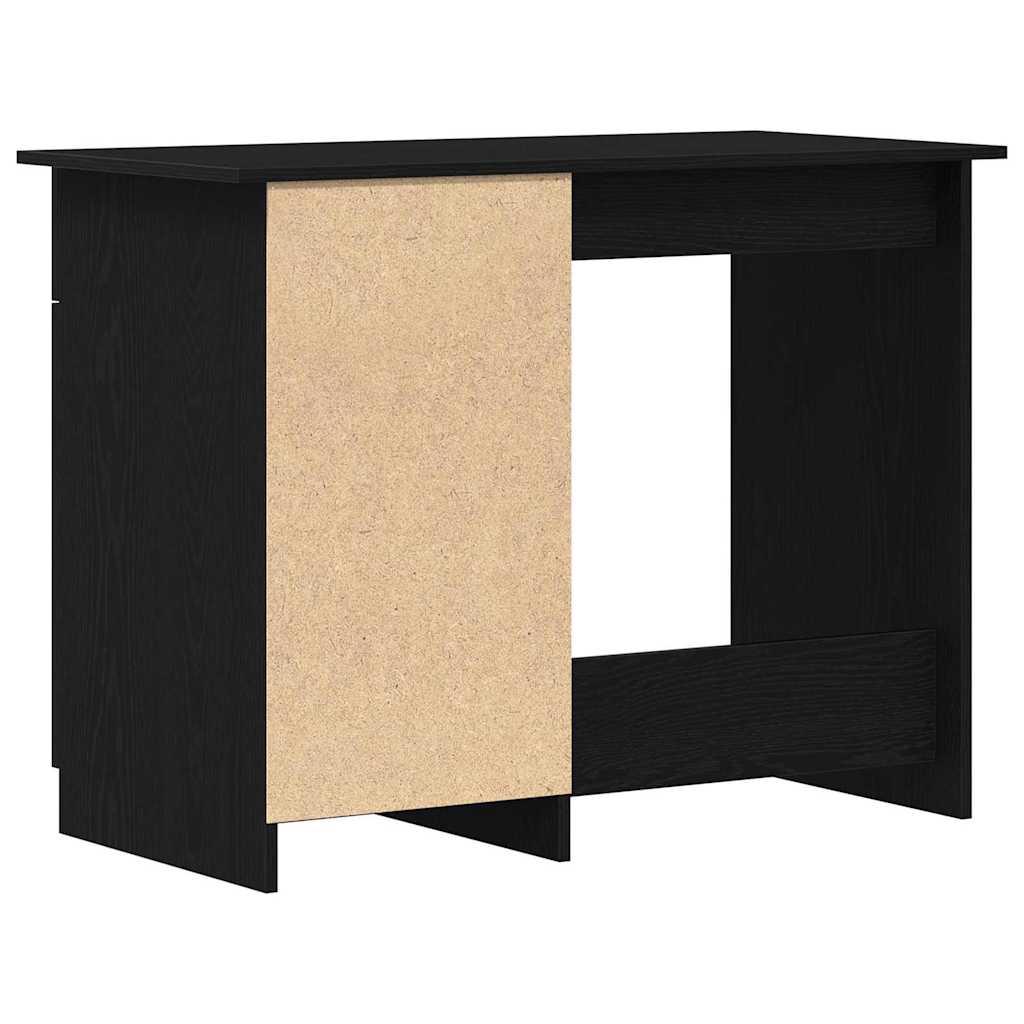 Escritorio Roble Negro 100 x 50 x 76 cm Madera de ingeniería