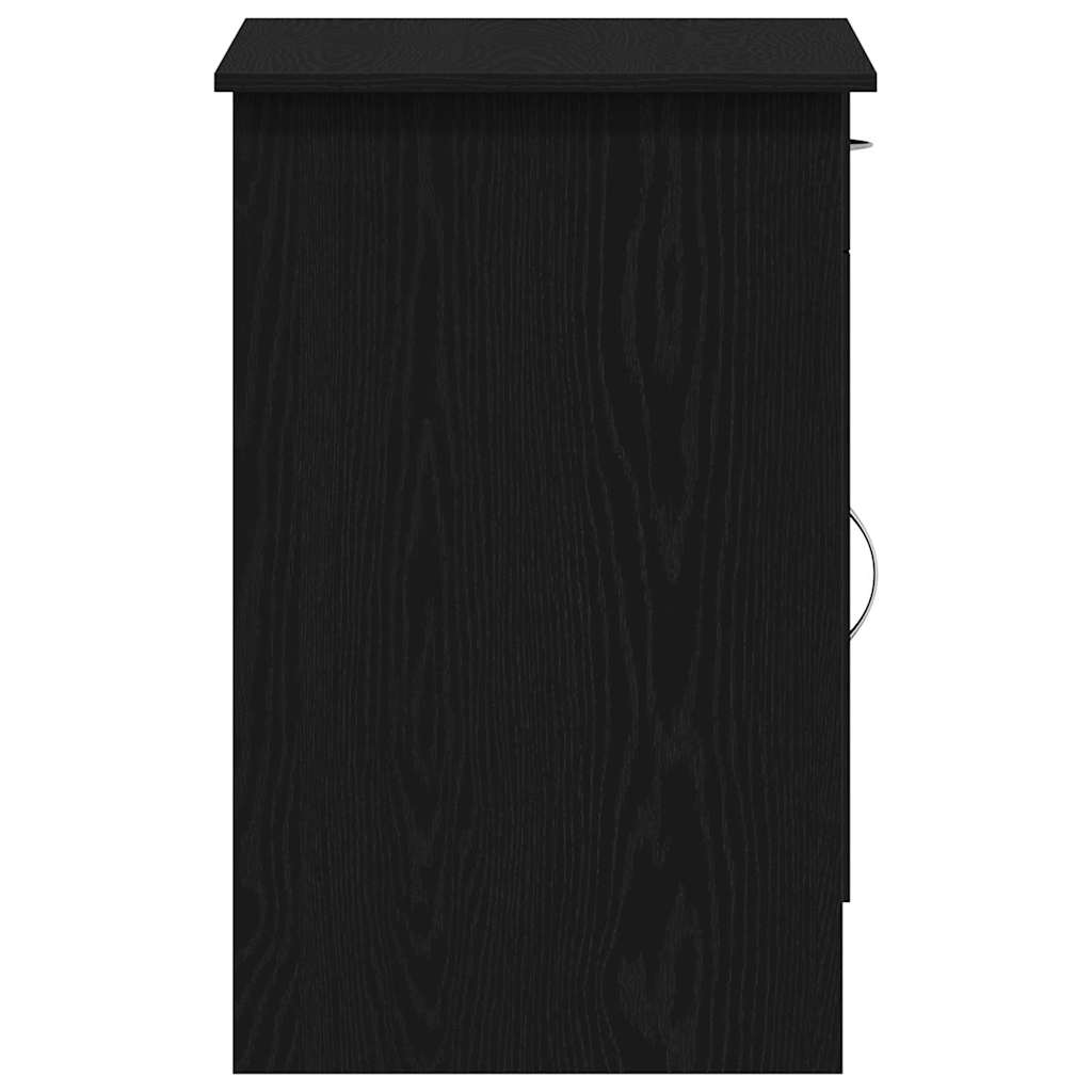 Escritorio Roble Negro 100 x 50 x 76 cm Madera de ingeniería