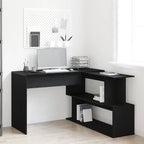 Escritorio Roble Negro 200 x 50 x 76 cm Madera de ingeniería