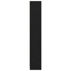 Estante de libros Roble Negro 60 x 24 x 143 cm