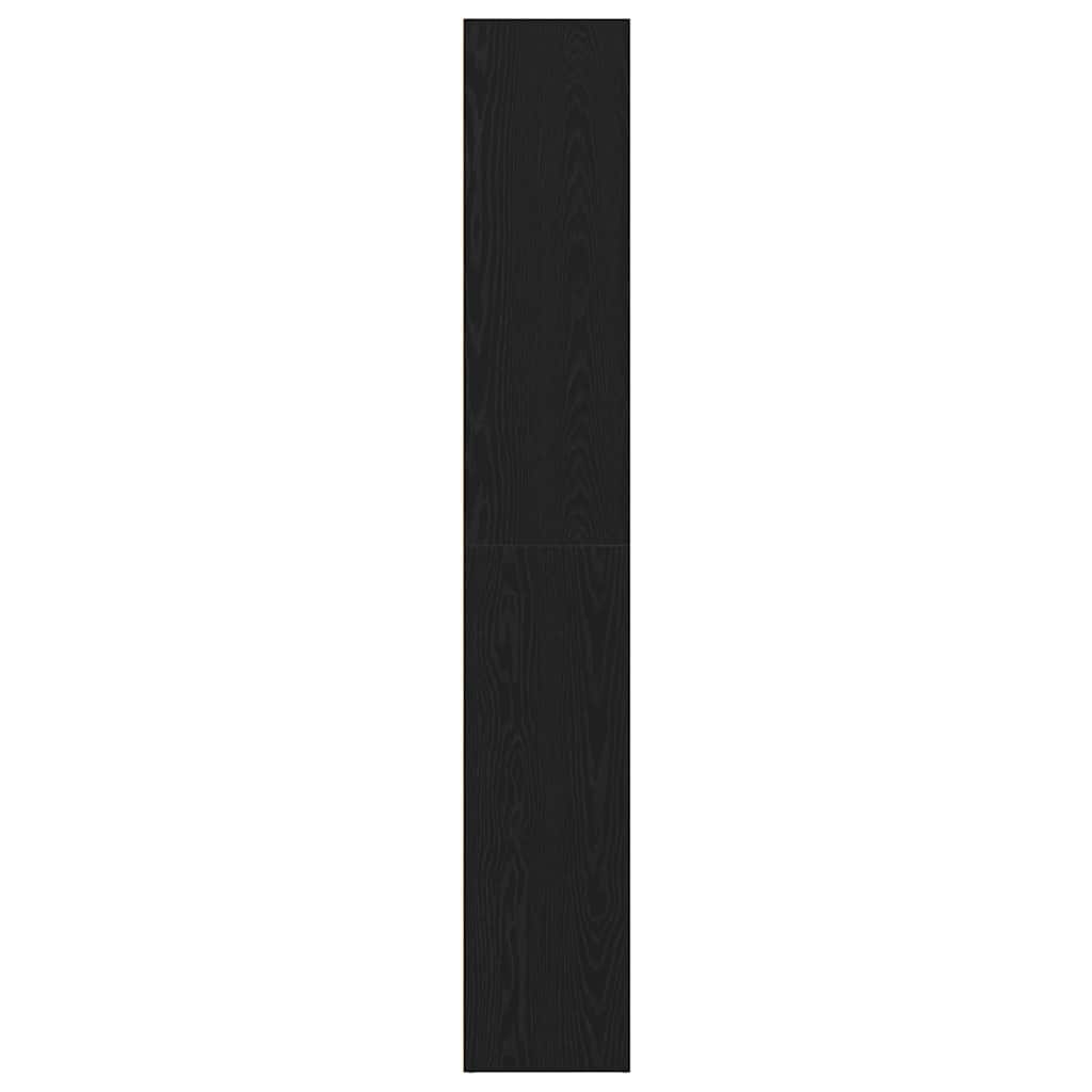 Librería de roble negro 40x30x189 cm Madera de ingeniería