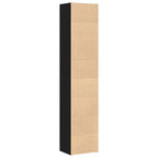 Librería de roble negro 40x30x189 cm Madera de ingeniería