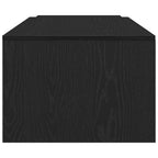 Mesa de Café Roble Negro 150 x 50 x 35 cm Madera de ingeniería