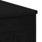 Escritorio Roble Negro 100 x 50 x 76 cm Madera de ingeniería