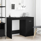 Escritorio Roble Negro 100 x 50 x 76 cm Madera de ingeniería