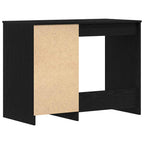 Escritorio Roble Negro 100 x 50 x 76 cm Madera de ingeniería